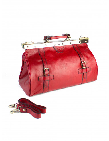 Dámská velká kožená kabelka/kufřík Katana Cenon