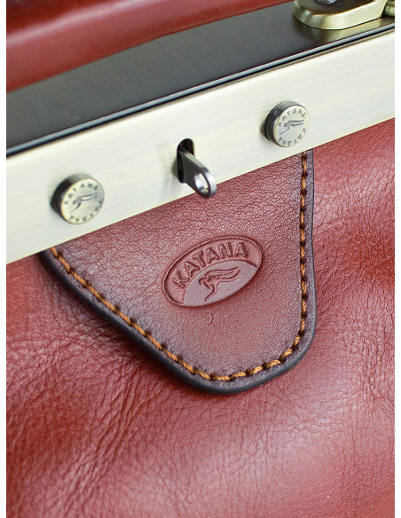 Dámská velká kožená kabelka/kufřík Katana Cenon