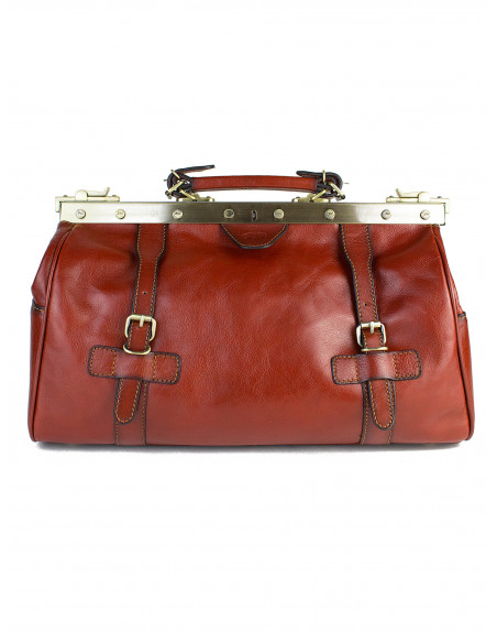Dámská velká kožená kabelka/kufřík Katana Cenon