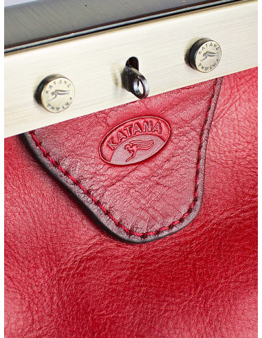 Dámská velká kožená kabelka/kufřík Katana Cenon