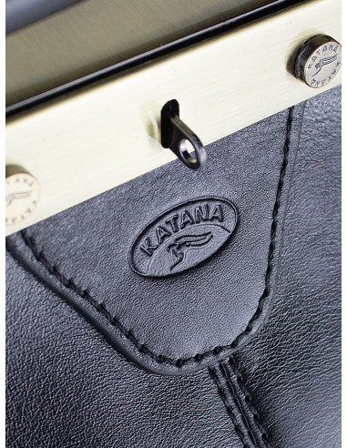 Dámská velká kožená kabelka/cestovní taška Katana Calais rámová