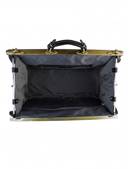 Dámská velká kožená kabelka/cestovní taška Katana Calais rámová