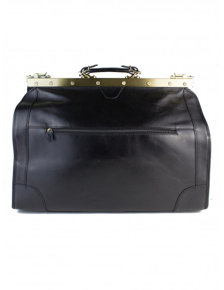 Dámská velká kožená kabelka/cestovní taška Katana Calais rámová