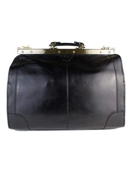Dámská velká kožená kabelka/cestovní taška Katana Calais rámová