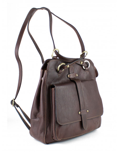 Dámská kožená kabelka/batoh 2v1 Katana Ajaccio