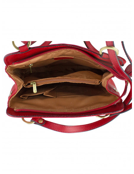 Dámská kožená kabelka/batoh 2v1 Katana Ajaccio