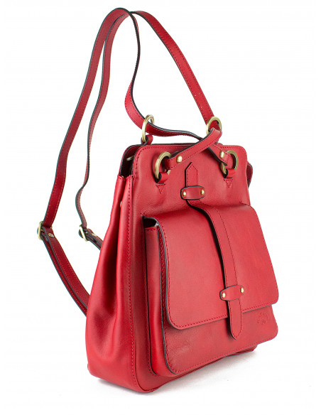 Dámská kožená kabelka/batoh 2v1 Katana Ajaccio