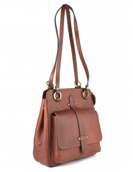 Dámská kožená kabelka/batoh 2v1 Katana Ajaccio