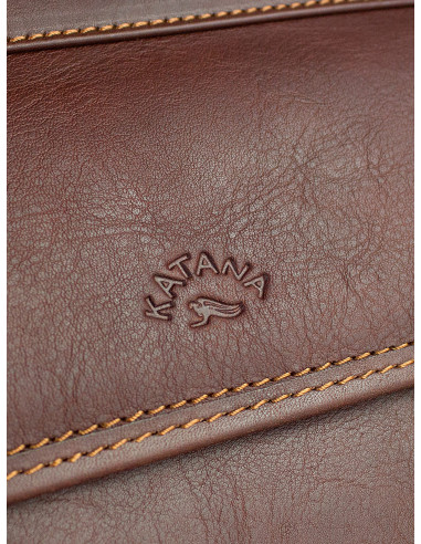 Pánská kožená aktovka Katana Bastia