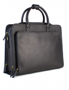 Pánská kožená aktovka Katana Belfort 2