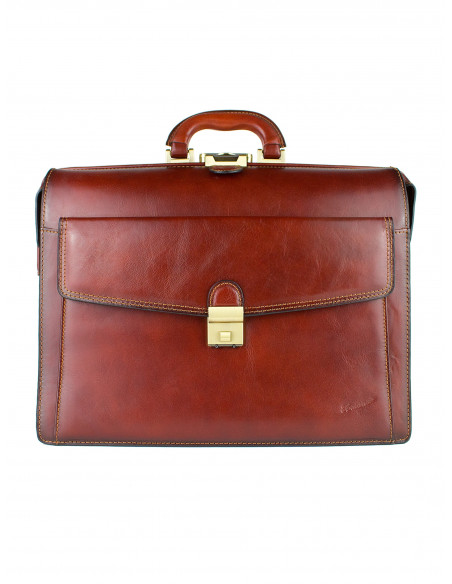Pánská kožená aktovka/kufřík Katana Saint-Denis