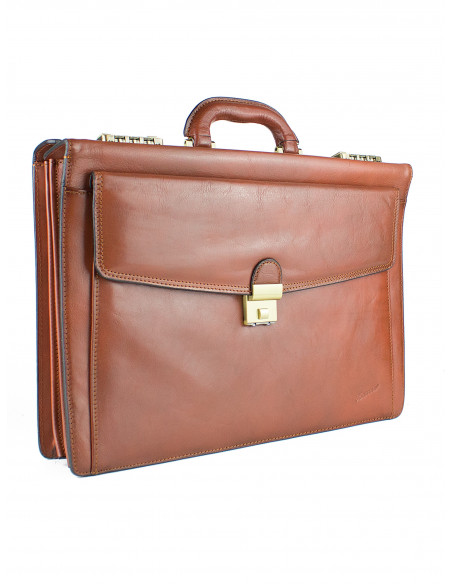 Pánská kožená aktovka/kufřík Katana Saint-Cloud