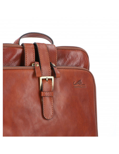 Dámský kožený batoh Cristina Rui Torino z italské kůže
