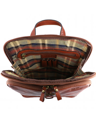 Dámský kožený batoh Cristina Rui Torino z italské kůže