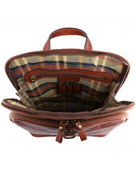 Dámský kožený batoh Cristina Rui Torino z italské kůže