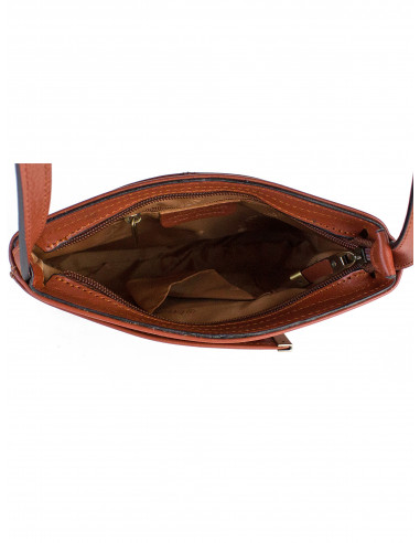 Dámská malá kožená crossbody kabelka Katana Antibes