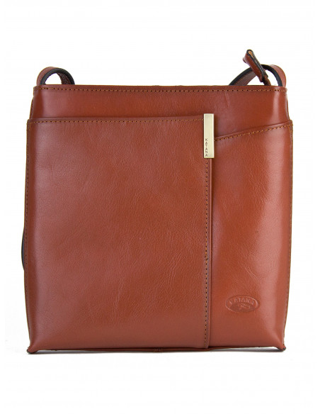 Dámská malá kožená crossbody kabelka Katana Antibes