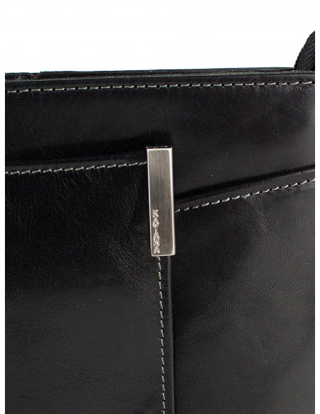 Dámská malá kožená crossbody kabelka Katana Antibes