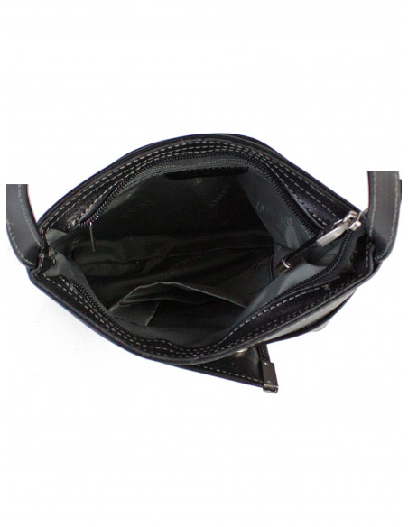 Dámská malá kožená crossbody kabelka Katana Antibes