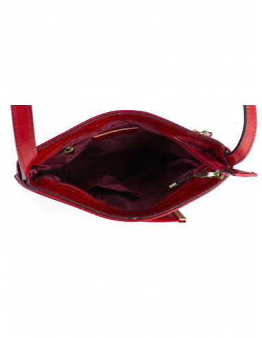 Dámská malá kožená crossbody kabelka Katana Antibes