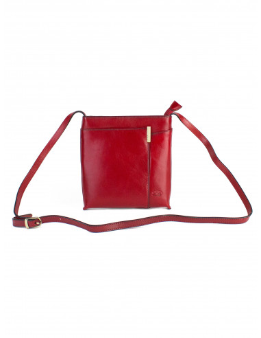 Dámská malá kožená crossbody kabelka Katana Antibes