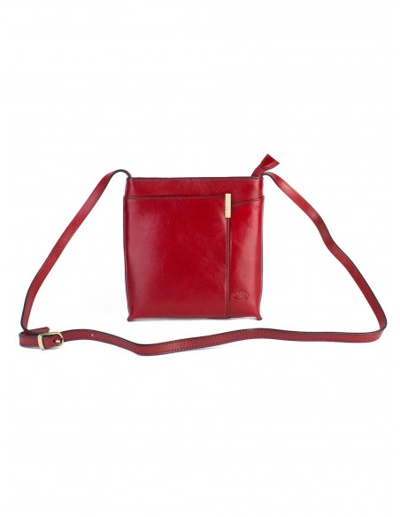 Dámská malá kožená crossbody kabelka Katana Antibes