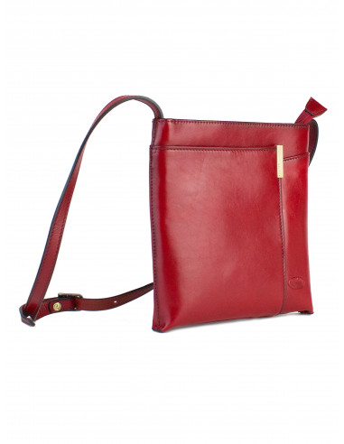 Dámská malá kožená crossbody kabelka Katana Antibes