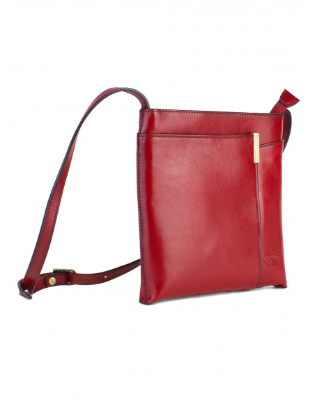 Dámská malá kožená crossbody kabelka Katana Antibes