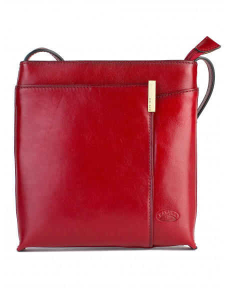 Dámská malá kožená crossbody kabelka Katana Antibes