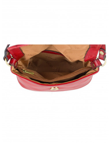 Dámská malá kožená crossbody kabelka Katana Chatou