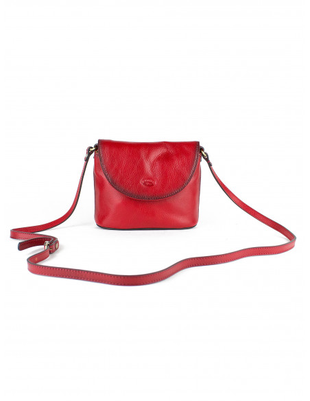 Dámská malá kožená crossbody kabelka Katana Chatou