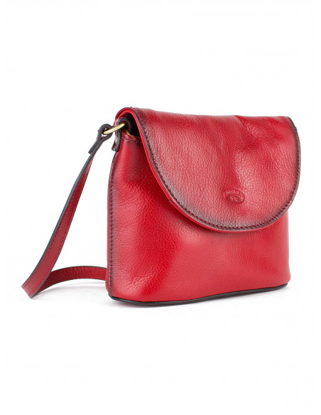 Dámská malá kožená crossbody kabelka Katana Chatou