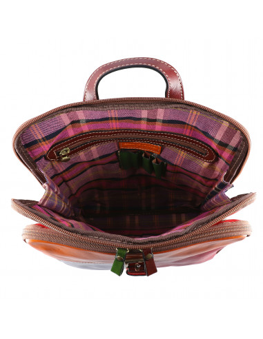 Dámský kožený batoh Cristina Rui Torino z italské kůže