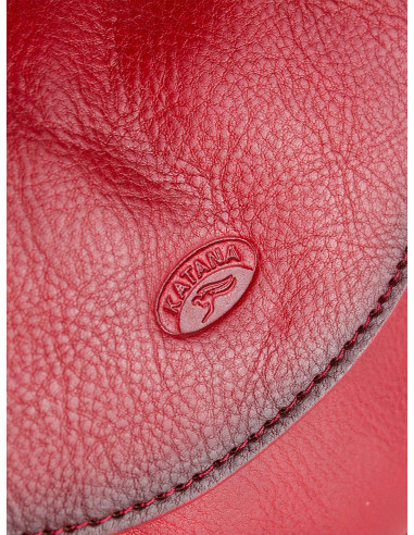 Dámská malá kožená crossbody kabelka Katana Chatou