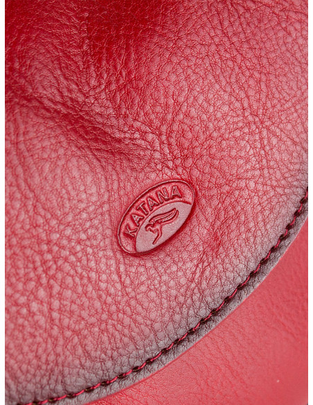 Dámská malá kožená crossbody kabelka Katana Chatou