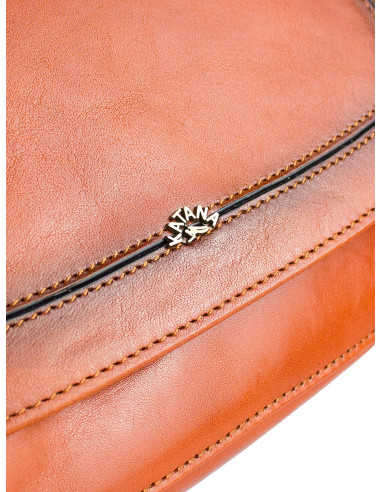 Dámská kožená crossbody kabelka Katana Bobigny