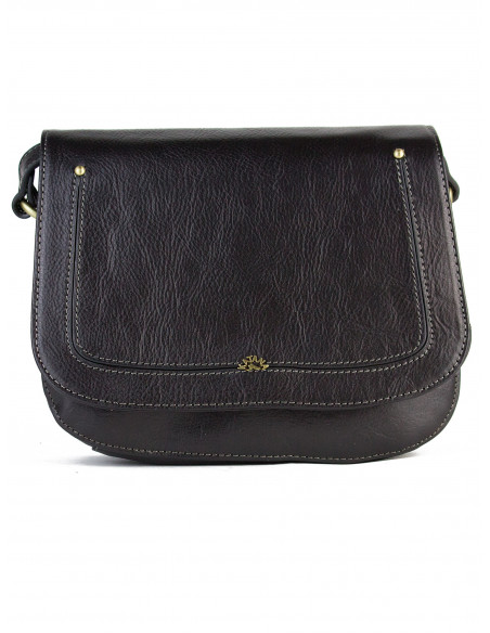 Dámská kožená crossbody kabelka Katana Bobigny