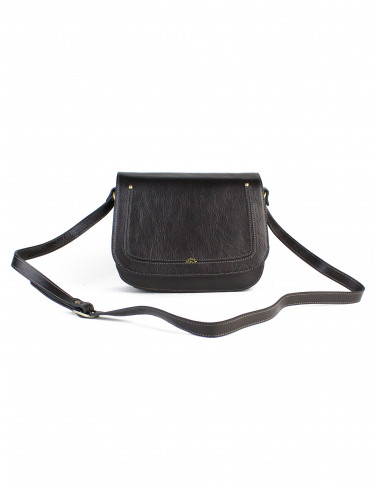 Dámská kožená crossbody kabelka Katana Bobigny