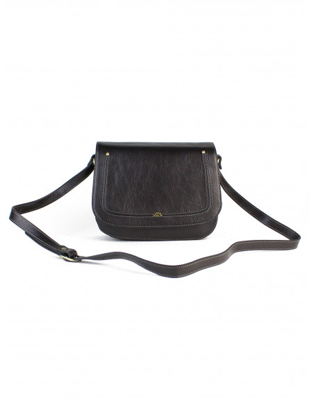 Dámská kožená crossbody kabelka Katana Bobigny