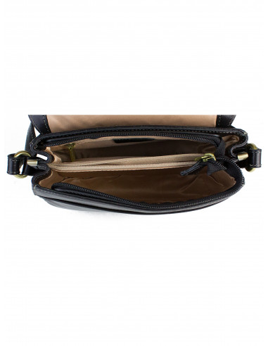 Dámská kožená crossbody kabelka Katana Bobigny