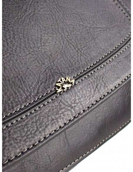 Dámská kožená crossbody kabelka Katana Bobigny