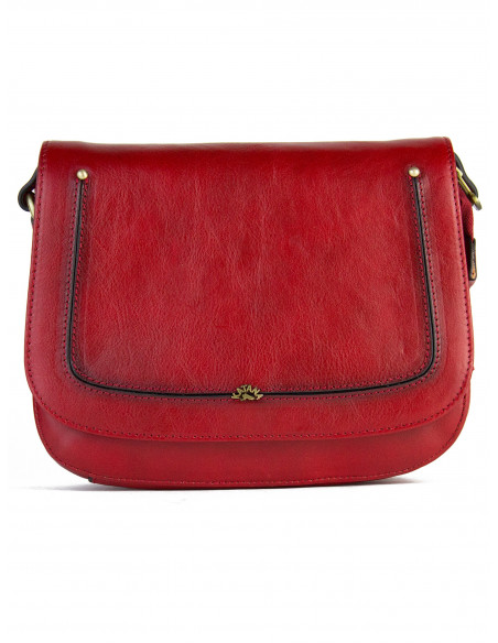 Dámská kožená crossbody kabelka Katana Bobigny