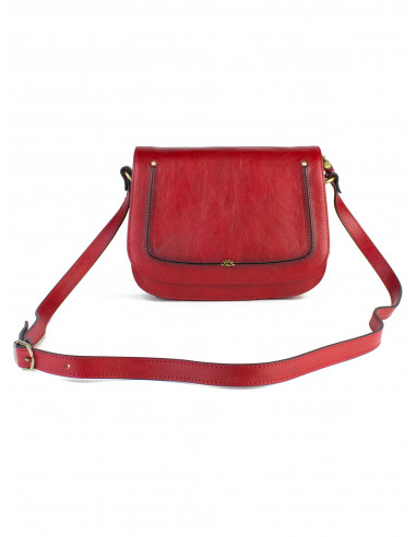 Dámská kožená crossbody kabelka Katana Bobigny