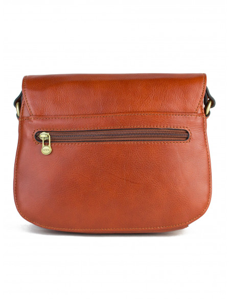 Dámská kožená crossbody kabelka Katana Bobigny