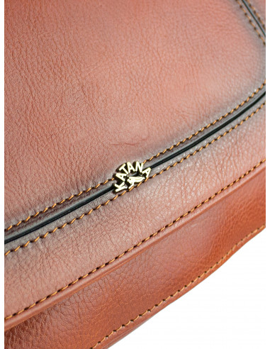 Dámská kožená crossbody kabelka Katana Bobigny