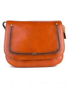 Dámská kožená crossbody kabelka Katana Bobigny