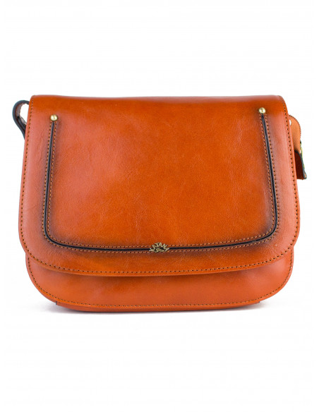 Dámská kožená crossbody kabelka Katana Bobigny