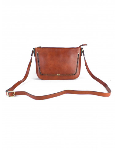 Dámská kožená crossbody kabelka Katana Bezons