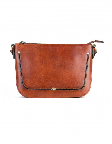 Dámská kožená crossbody kabelka Katana Bezons