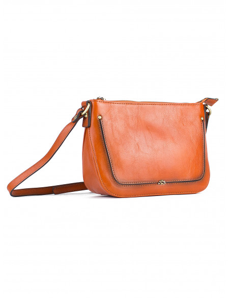 Dámská kožená crossbody kabelka Katana Bezons